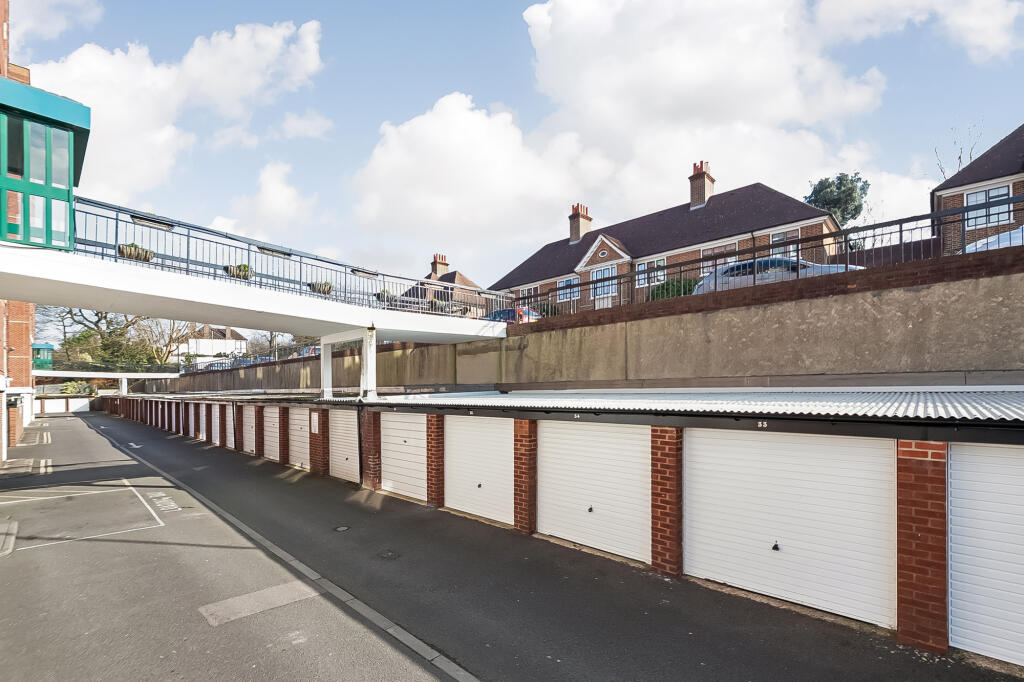 Garage En Bloc With New Roof