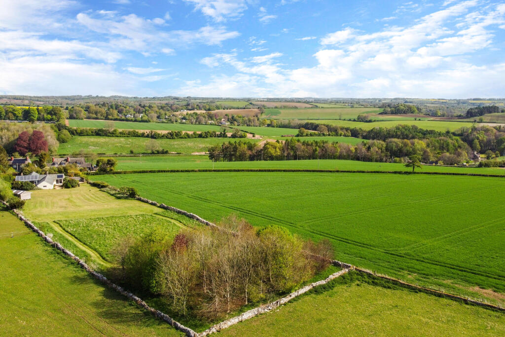 Overhead from South West
