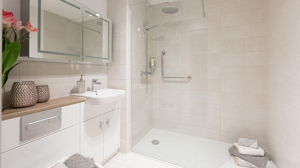 Show home bathroom 