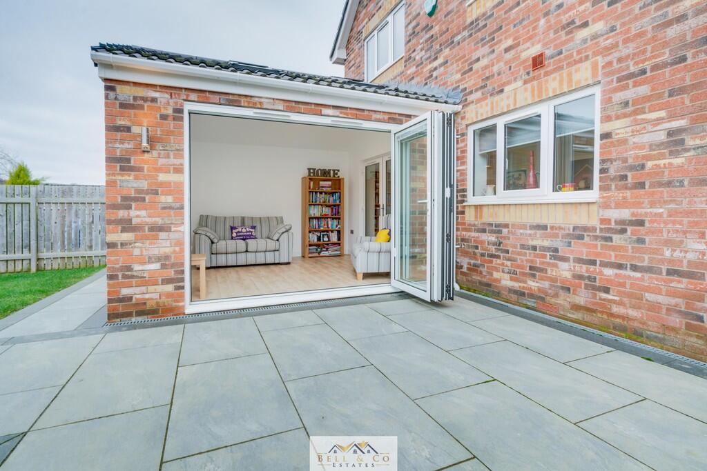 Rear of Property ...