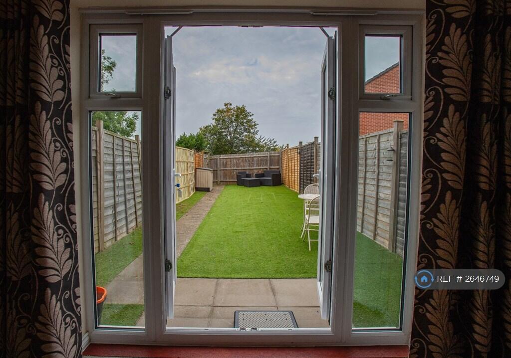 Large French Doors To Garden