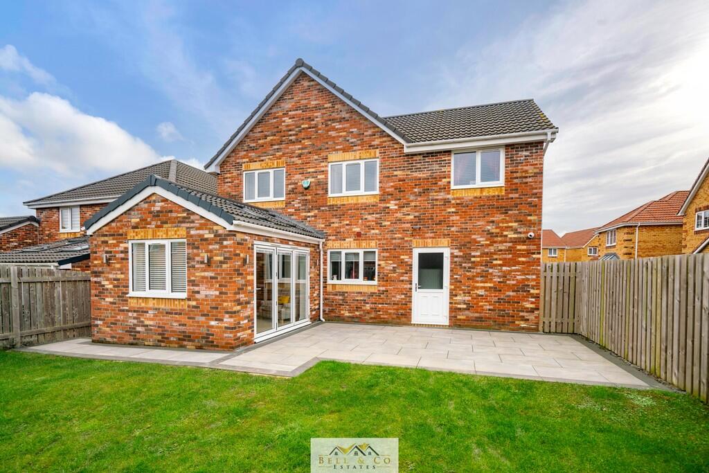 Rear of Property ...