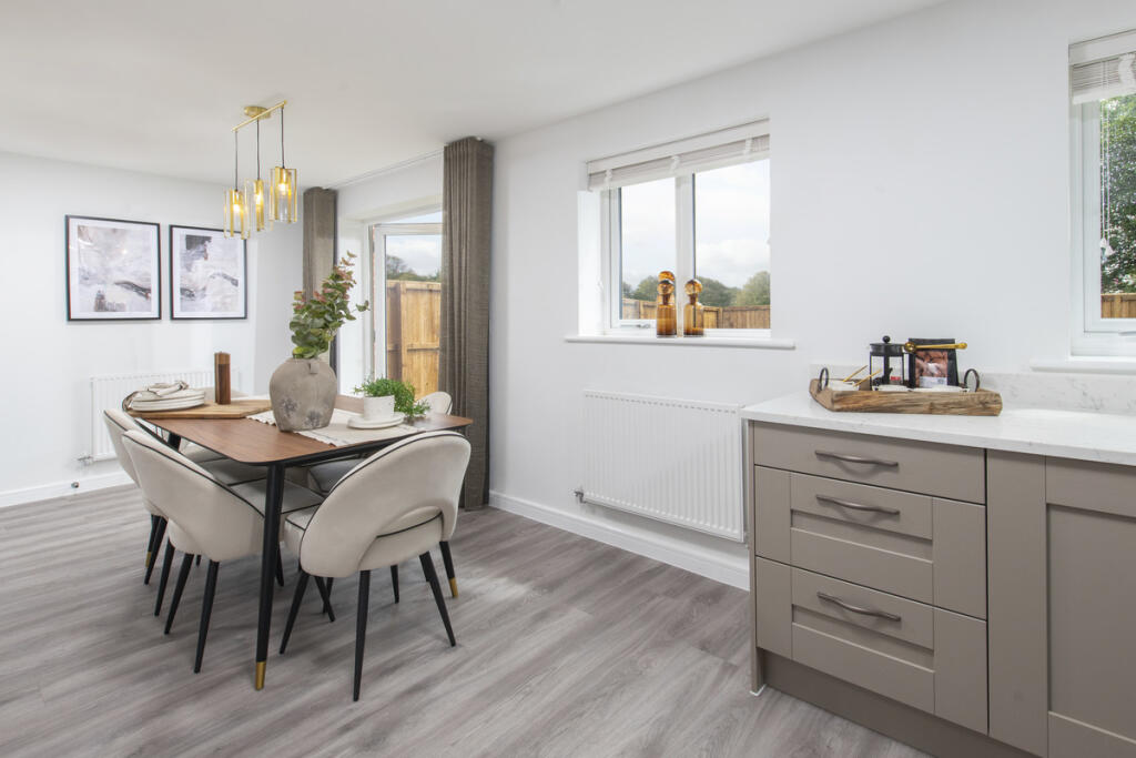 Indicative Kitchen/Dining Room, Contemporary Modern Decoration