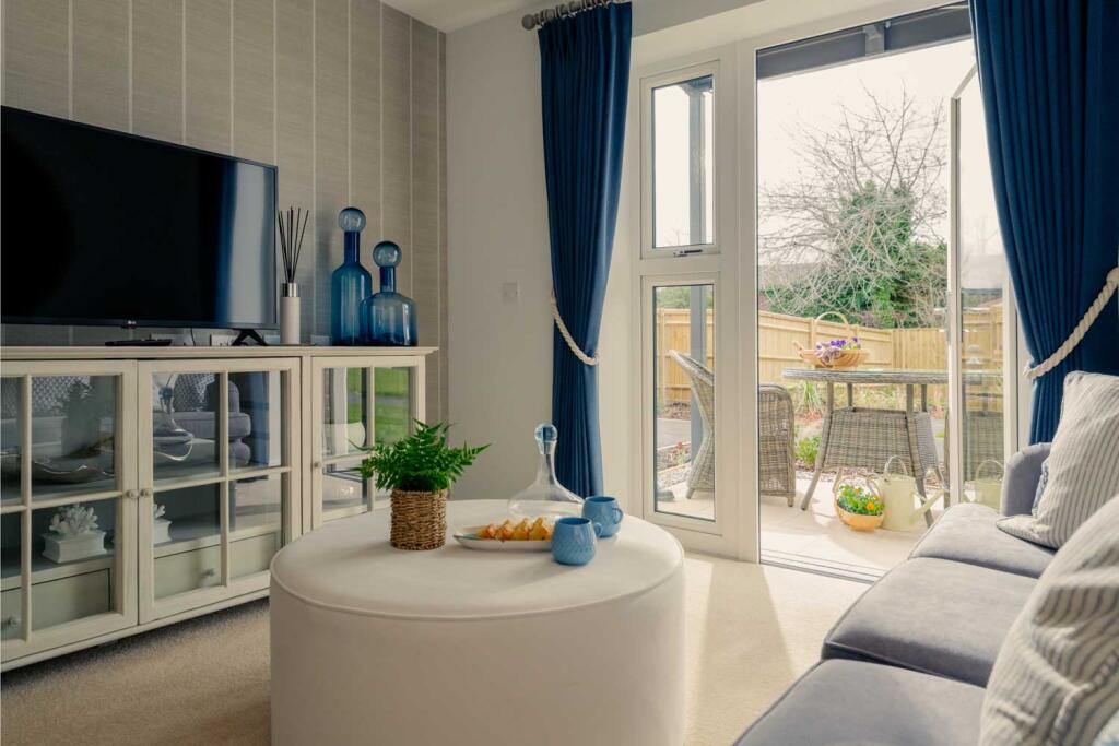 Show home living room