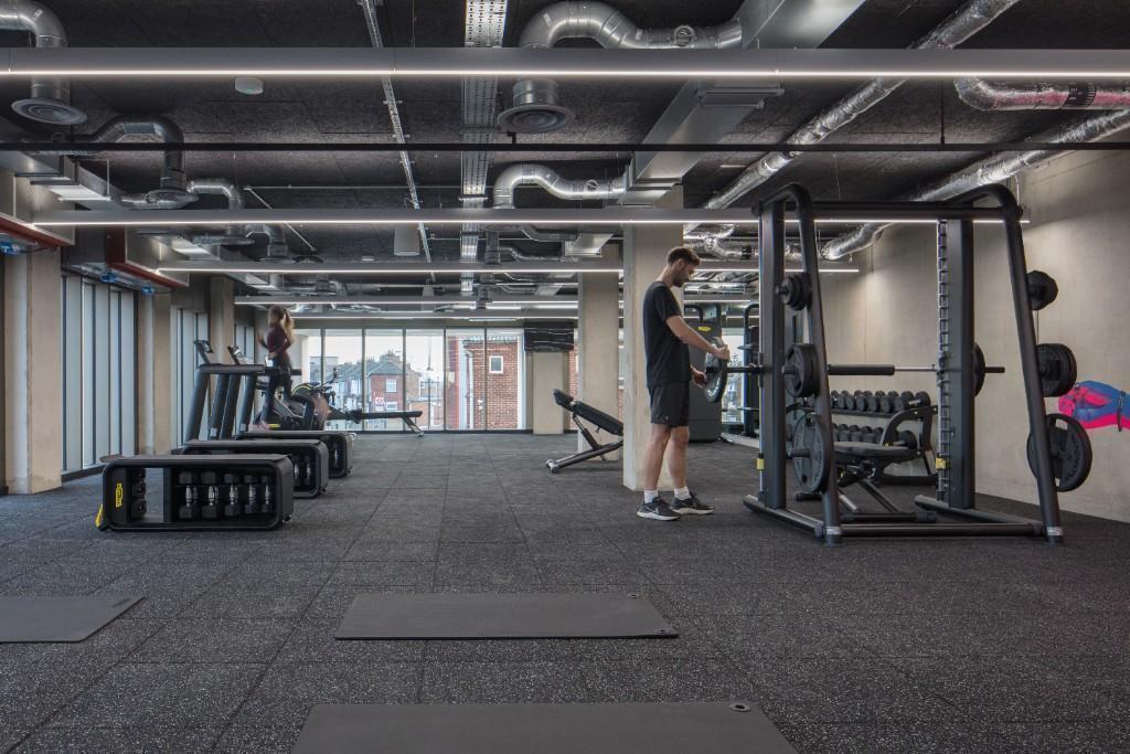 Gym and fitness area