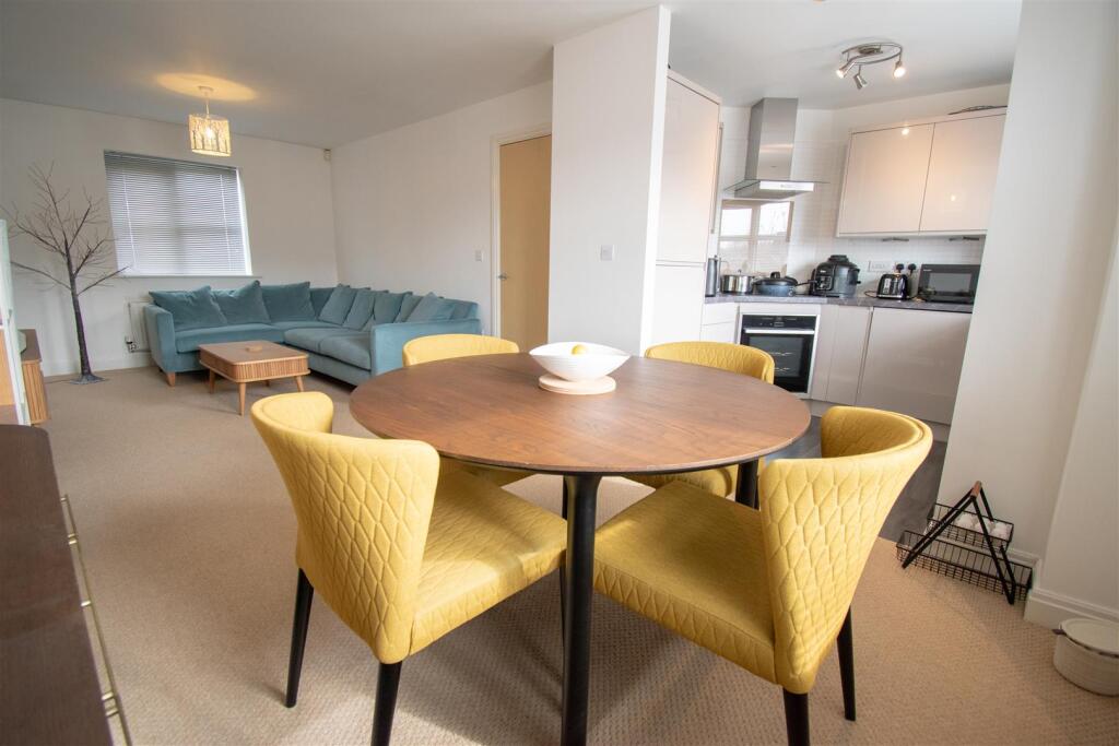 Open plan living space