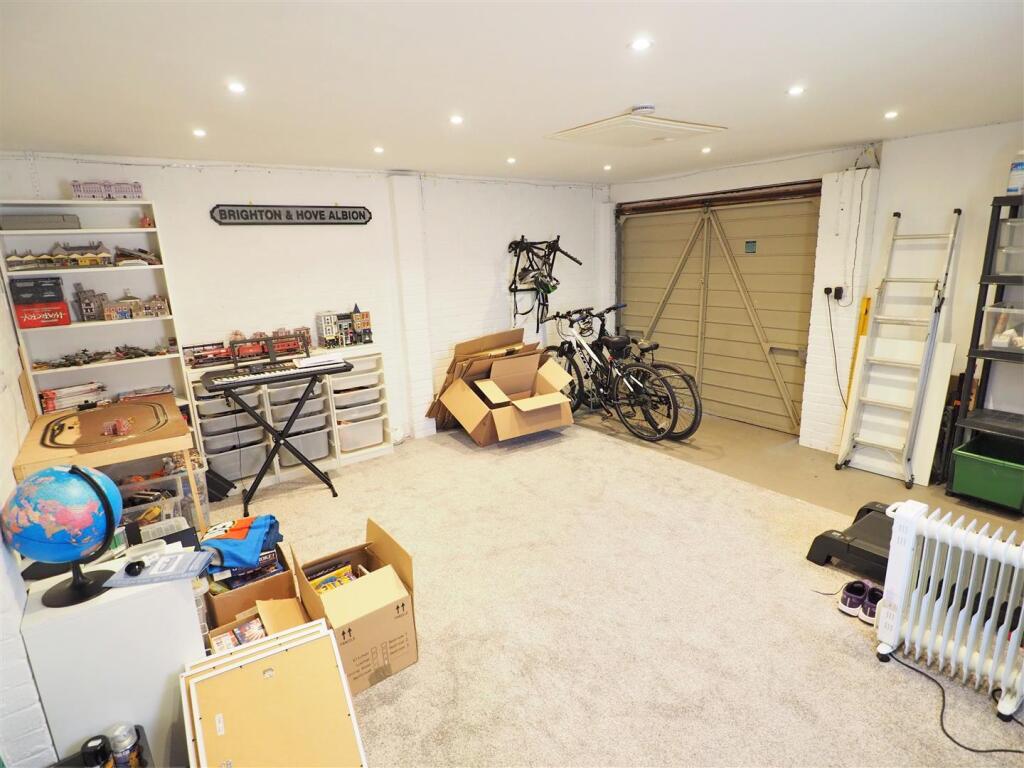 INTERNAL Double Garage Space