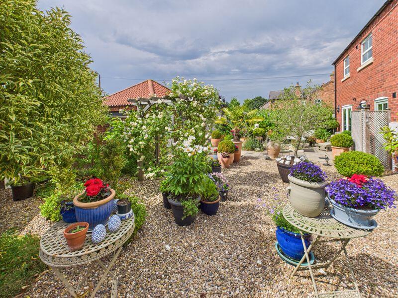 Rear garden