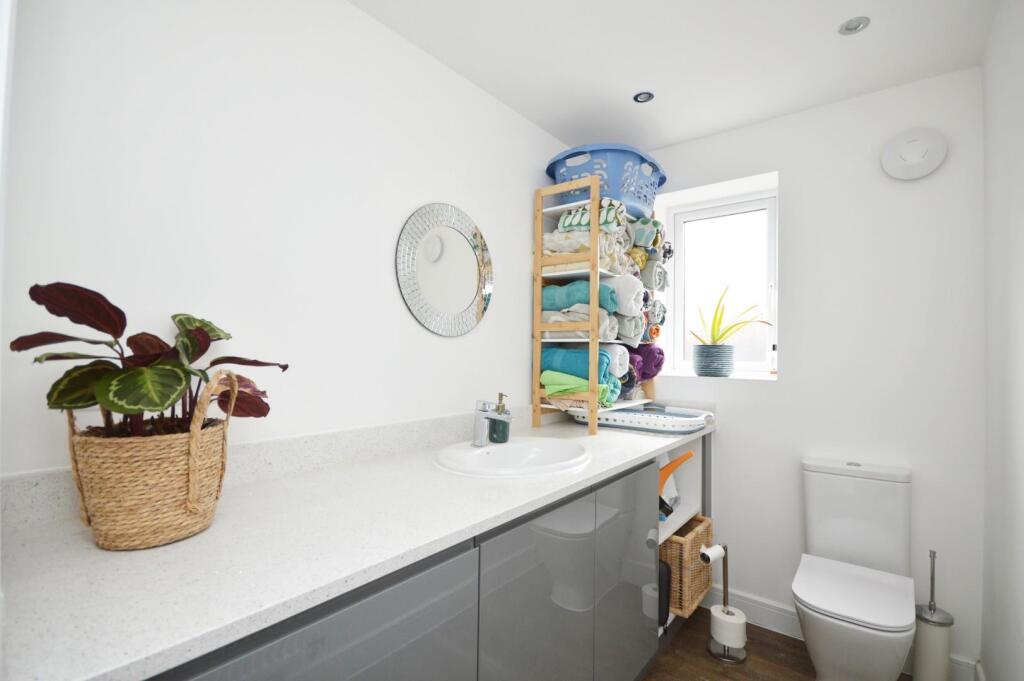 Downstairs W/C/  Utility