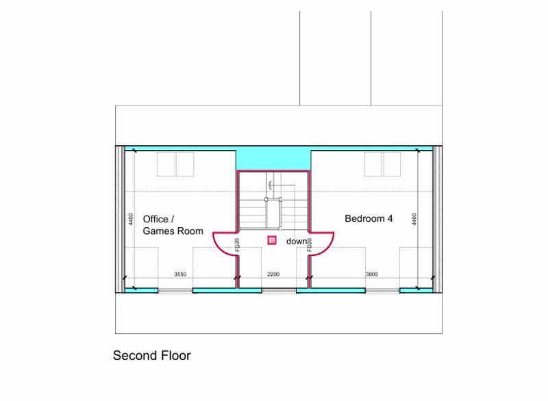 Second floor plan
