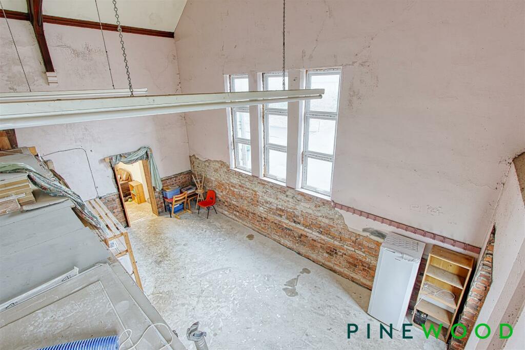 VIEW FROM MEZZANINE LIVING AREA
