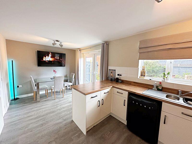 Kitchen into dining