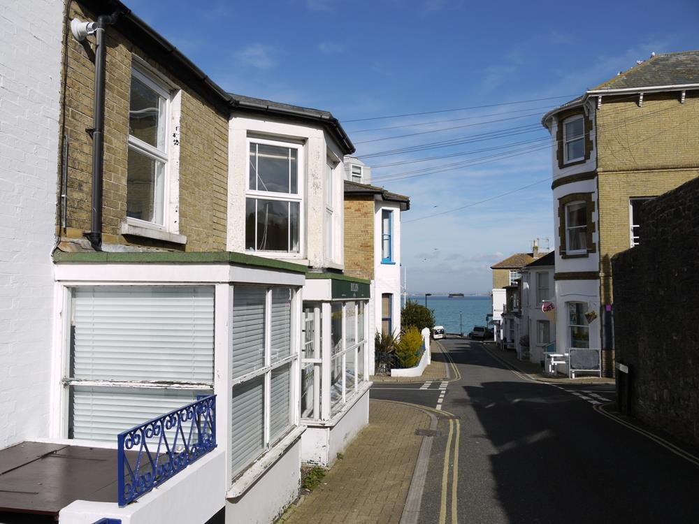 View down High Street