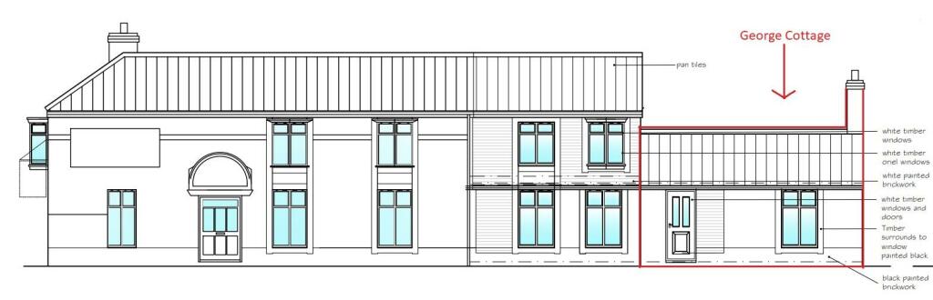 George Front Elevation