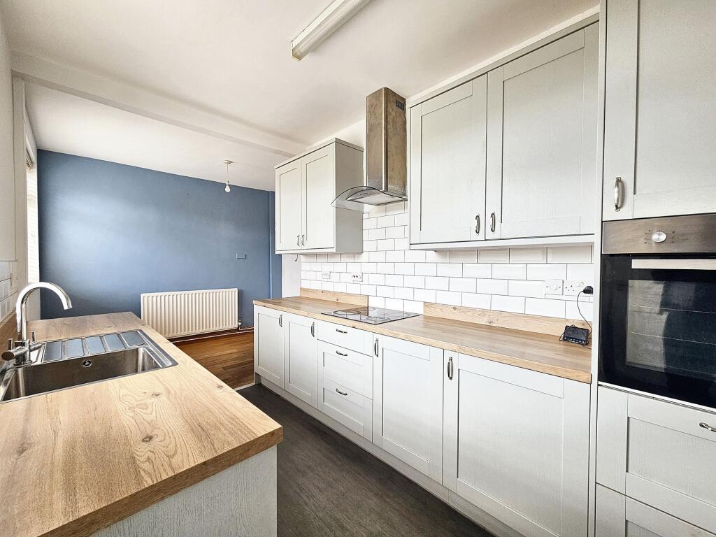 Refitted kitchen dining room