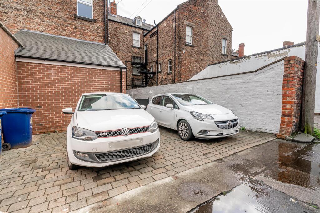 Parking at rear