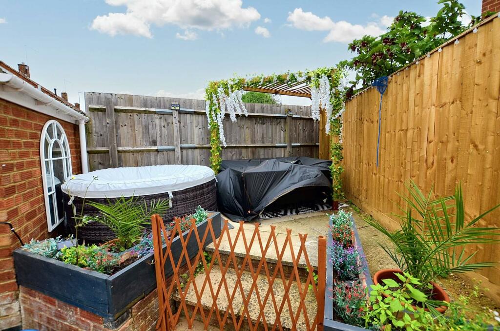 Rear garden