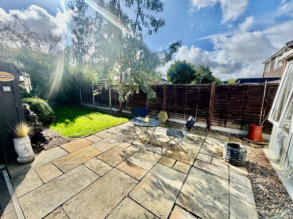 Rear garden