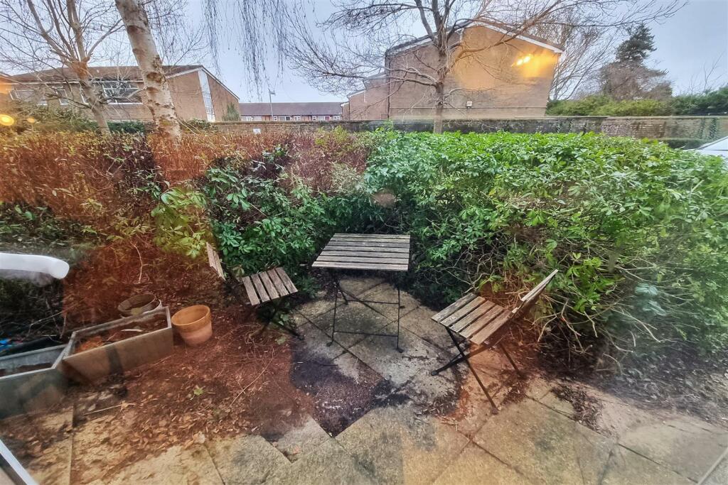 OWN PAVED PATIO AREA: