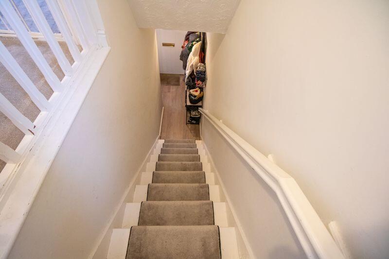 Stairwell to the upper floor