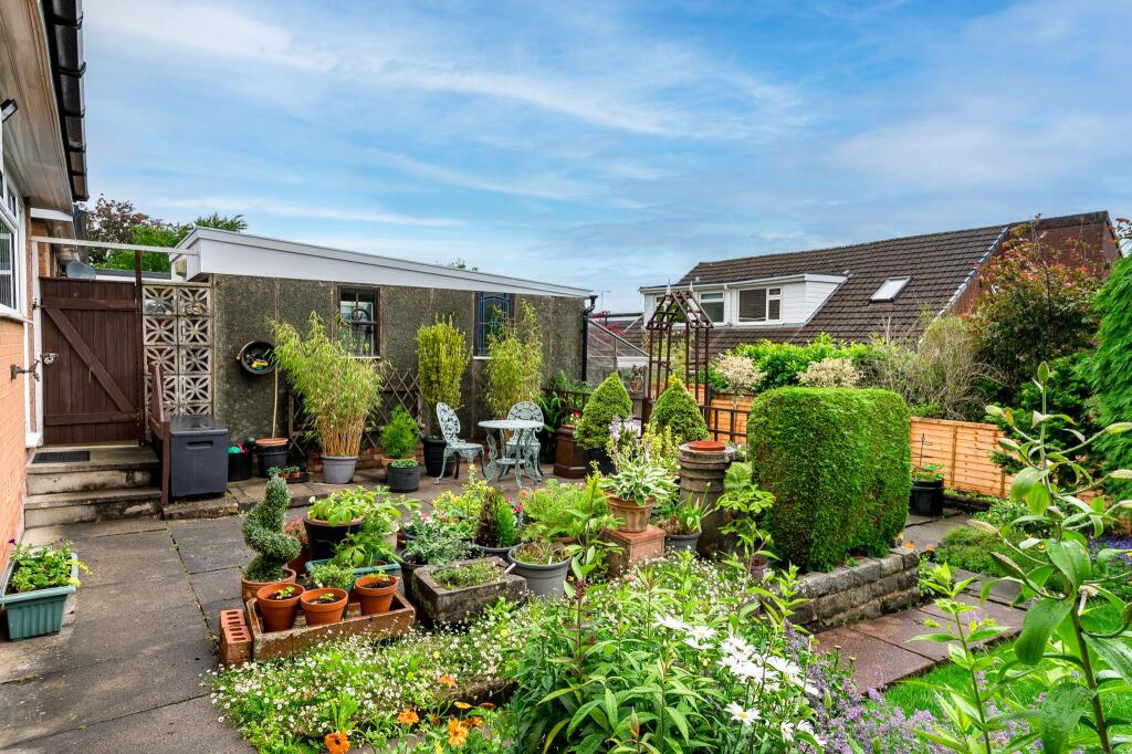 Rear Garden and Garage