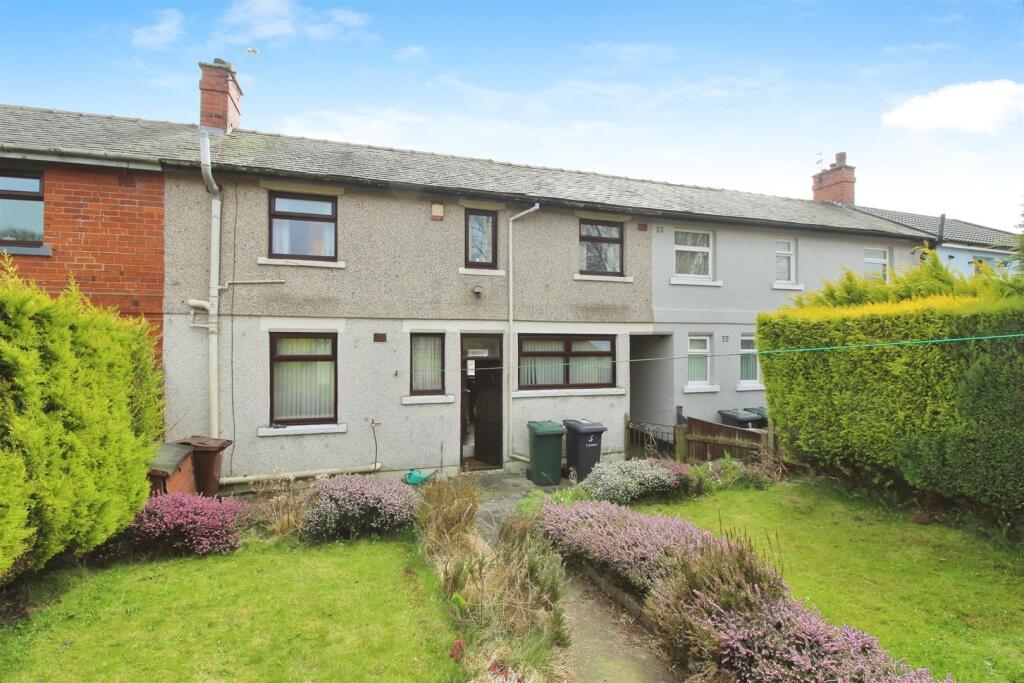 Rear of property