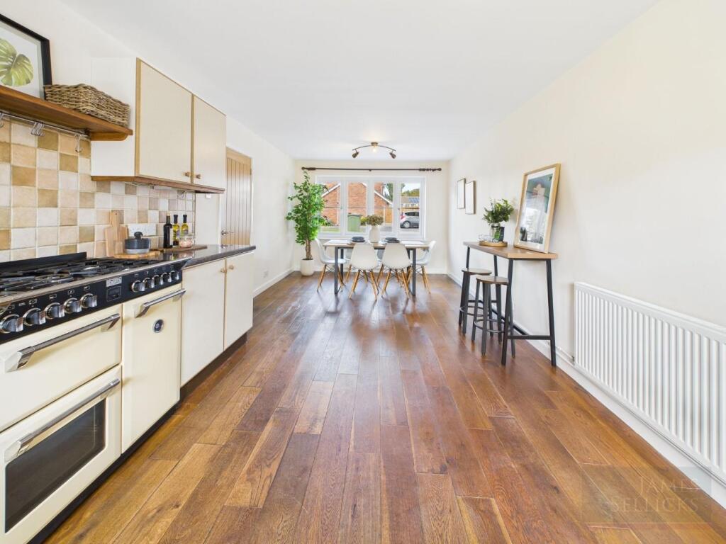 Open plan living kitchen
