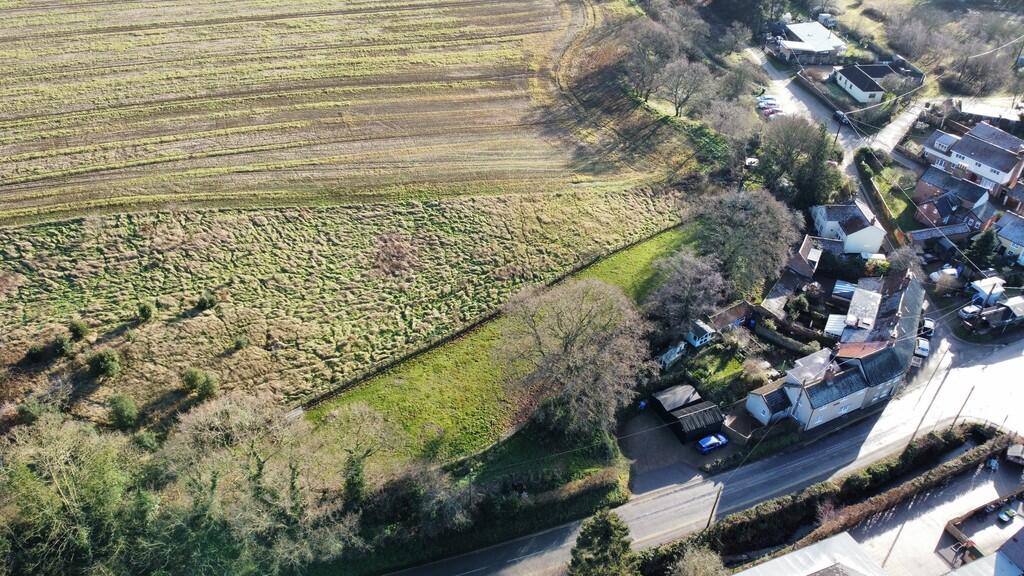 Ariel view of plo...