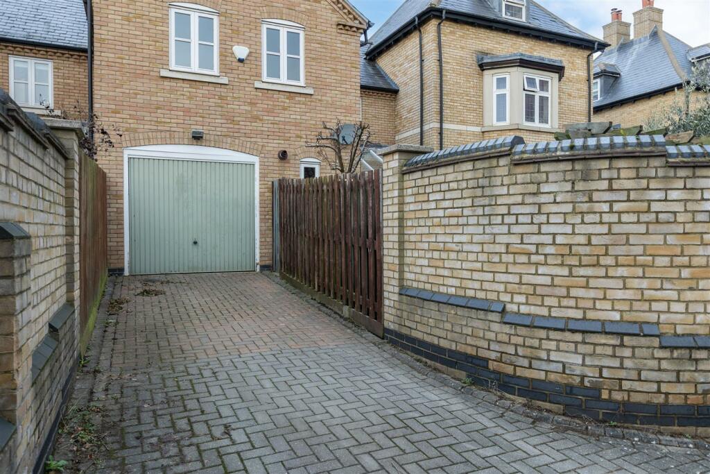 Garage and driveway