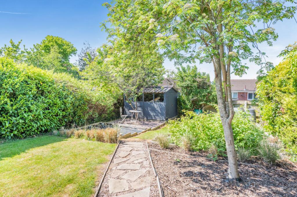 Rear garden