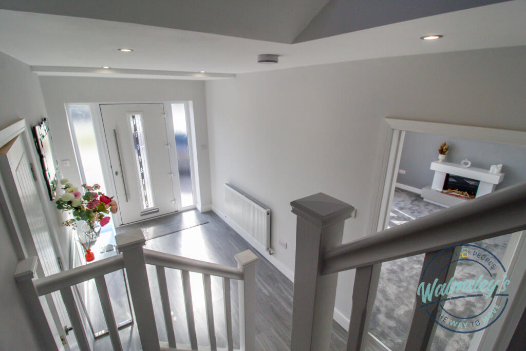 Towards hallway from staircase