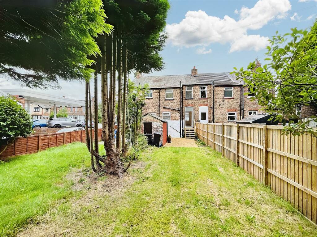 Rear of Property
