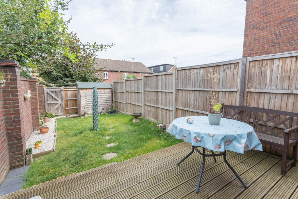 Rear garden