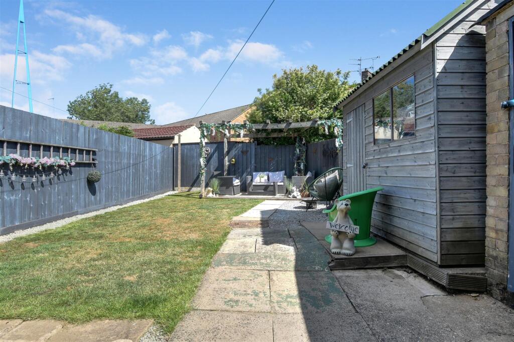 Rear garden