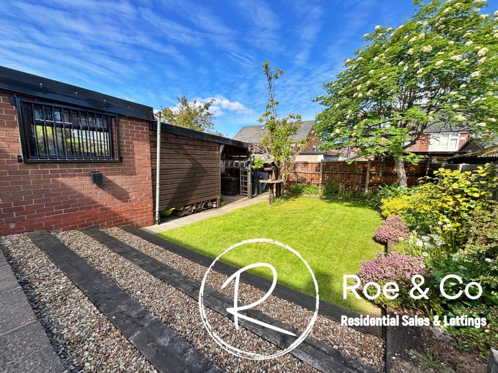 Rear garden