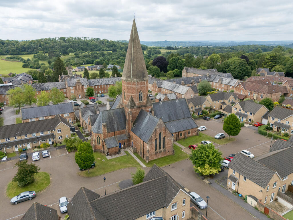 Over view - Cricket pitch and Wells golf course in