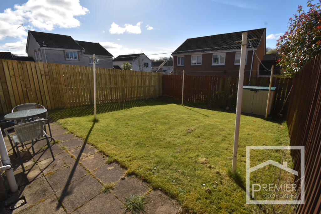 South facing rear garden