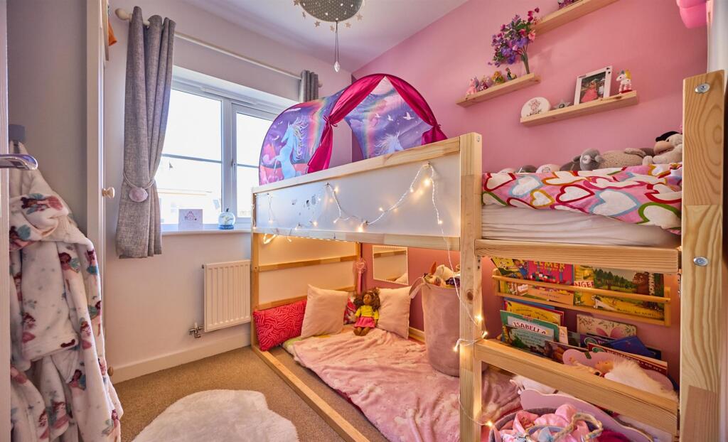 Bedroom three to rear