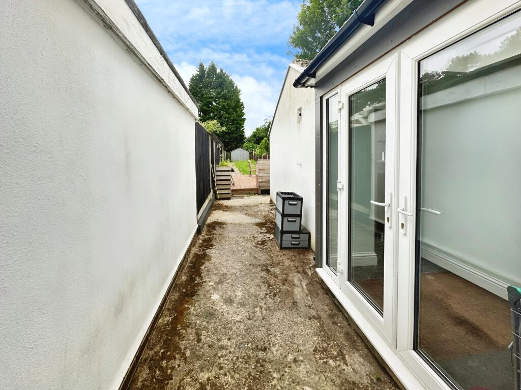 Entrance To Garden From The Hallway