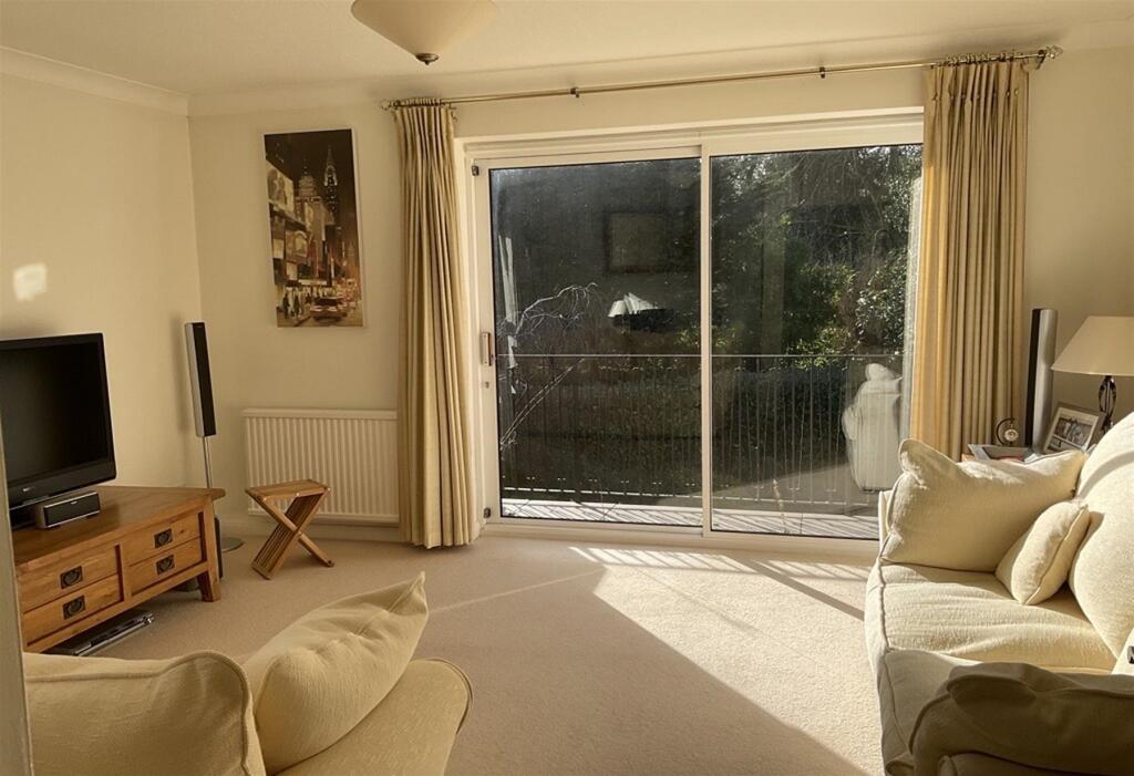 Living Room With Balcony