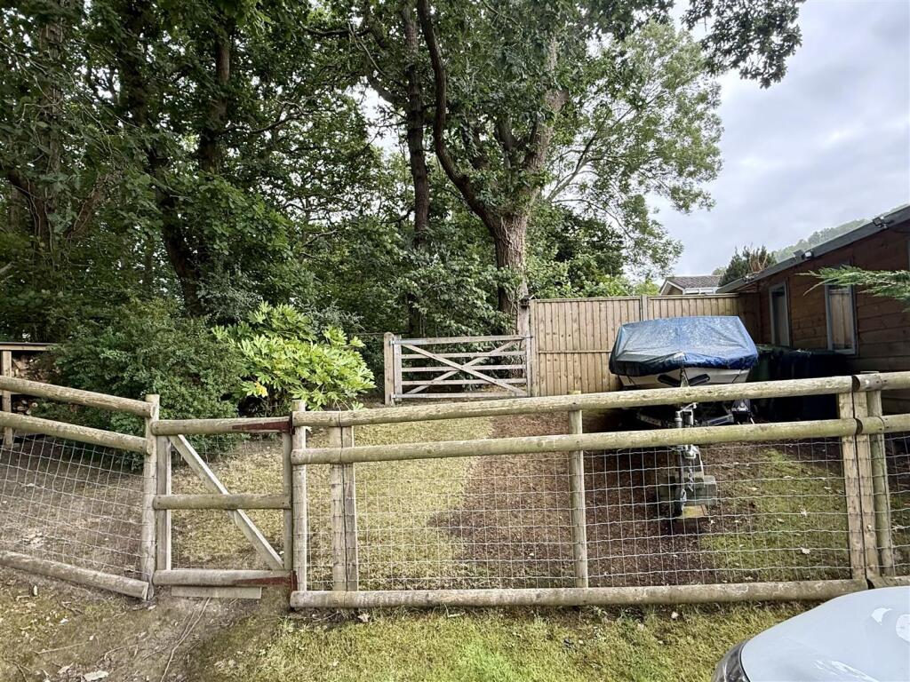 Enclosed Garden Area