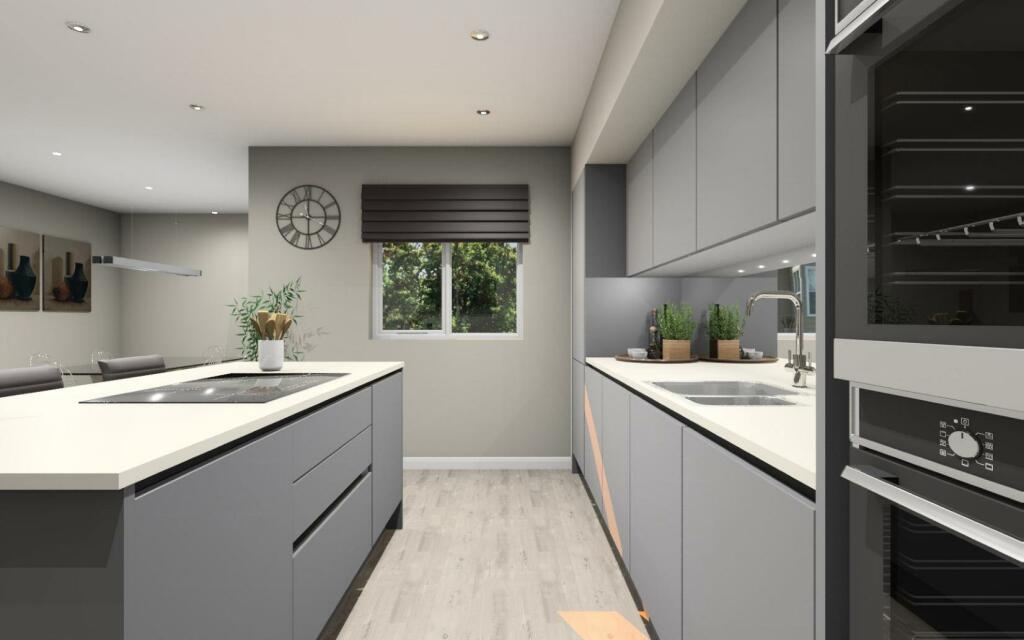 PLOT 1 2 &amp; 4 KITCHEN CGI