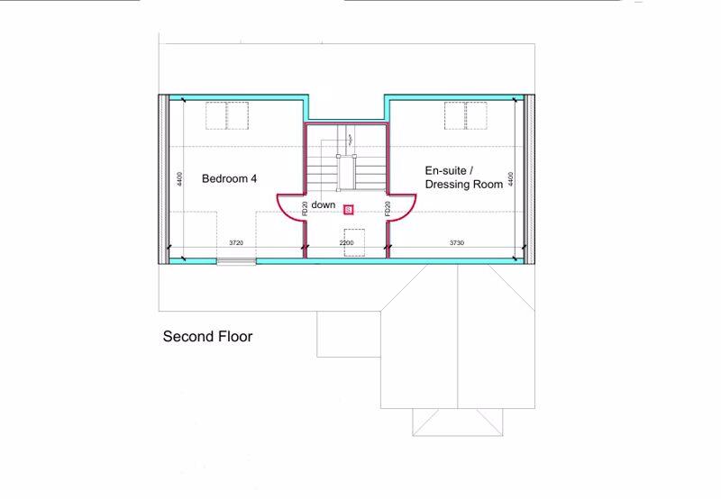 Second floor plan