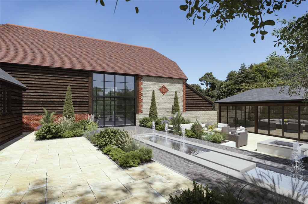 CGI Barn &amp; Courtyard