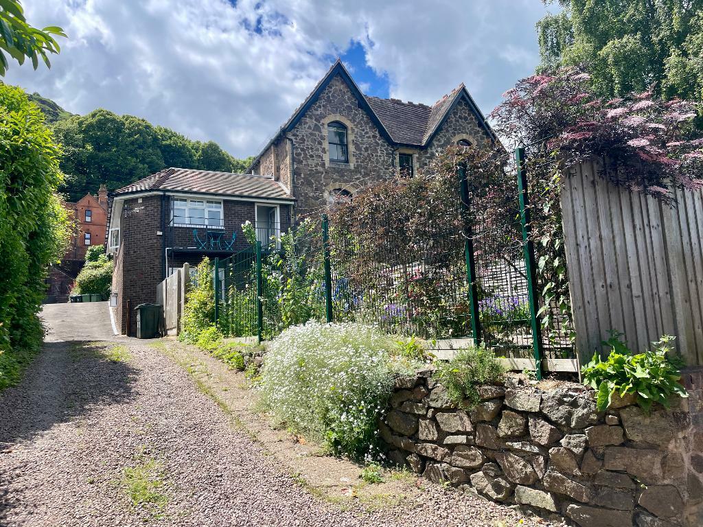 Rear garden and driveway