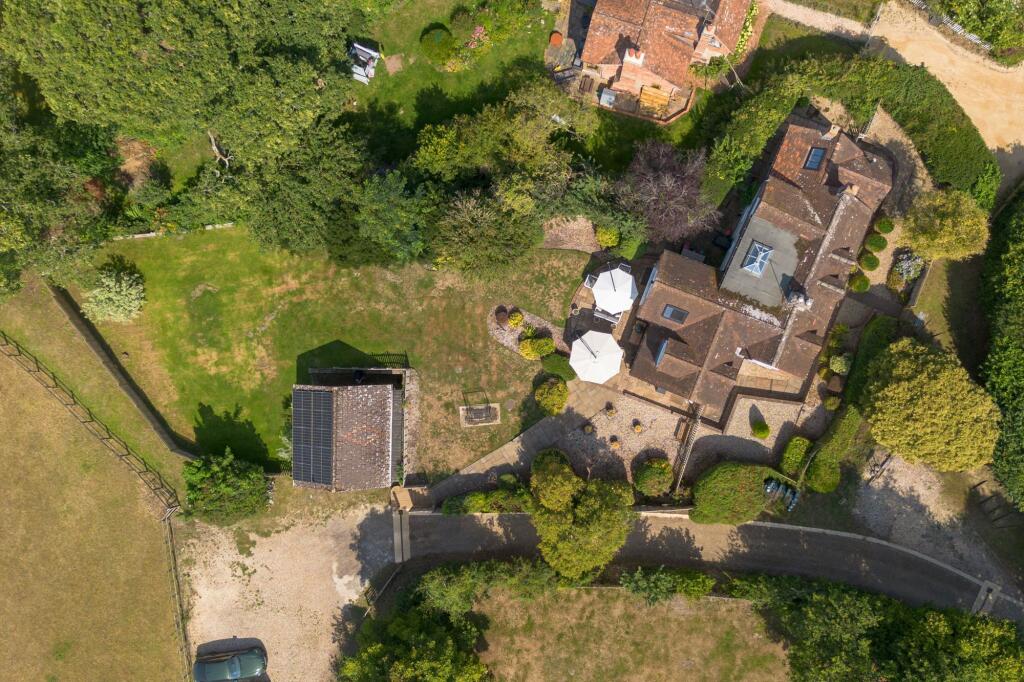 Rose Cottage from above