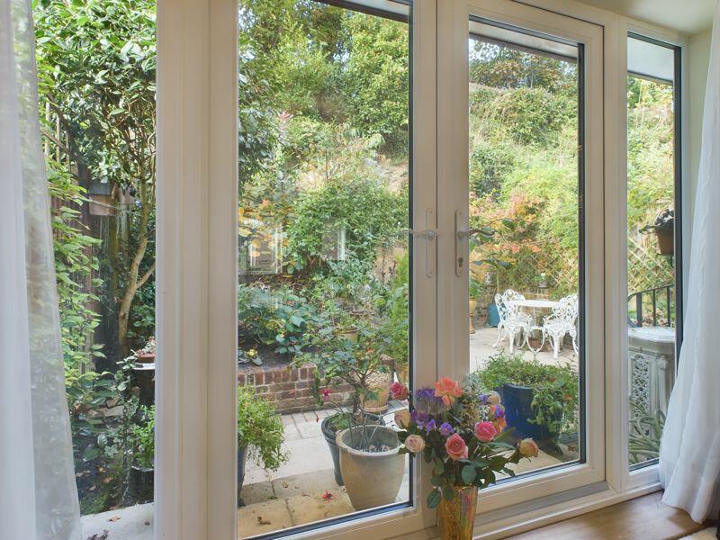 Doors to garden