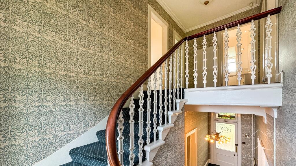 Split staircase.