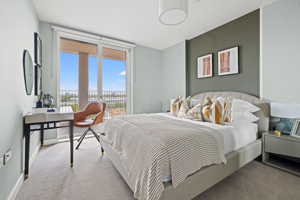 The bedrooms at Coronation Square are light and bright