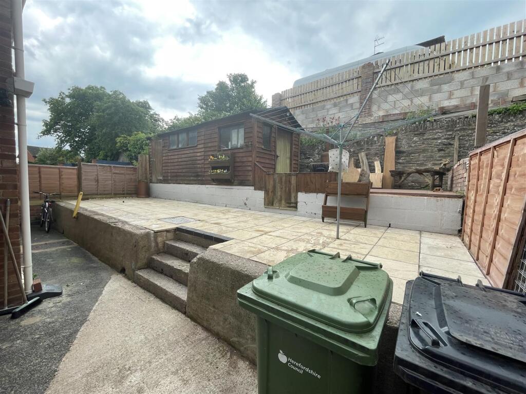 Rear garden